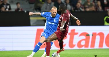 Stire din Sport : FC Farul Constanţa, înfrângere dureroasă la Cluj, în Cupa României