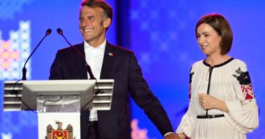Stire din Actualitate : Emmanuel Macron și Donald Tusk s-au adresat moldovenilor în limba română. „Împreună vom scrie un nou capitol din istorie”