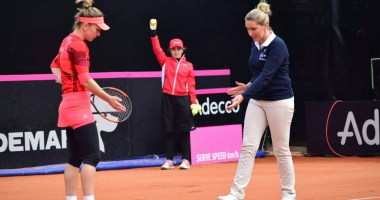 UPDATE / FOTO. Fed Cup. Simona Halep, victorie în două seturi - 2
