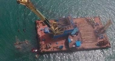 FOTO. AVION DE LUPTĂ DIN AL DOILEA RĂZBOI MONDIAL SCOS DIN APĂ, DUPĂ 70 DE ANI, DIN STRÂMTOAREA KERCH - 3