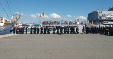 Galerie foto. Misiune importantă pentru nava școală "Mircea"/ Momente pline de emoție, în Portul Constanța - 2