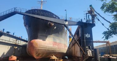 Școala de vară în Șantierul Naval Constanța. 58 de elevi și studenți vizitează nava Histria Giada - 6