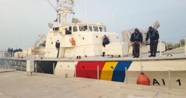 Navă a Gărzii de Coastă, în misiune în Marea Egee