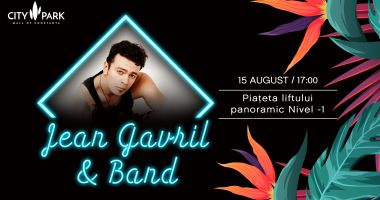 Stire din Social : Luna august aduce evenimente cool la City Park Mall: Concert Jean Gavril & Band, yoga și multe premii