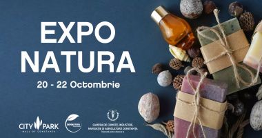 Stire din Social : Târgul de produse şi servicii bio,  Exponatura – Trăiește Sănătos! vine la City Park Mall