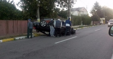 UPDATE. ACCIDENT RUTIER în Valu lui Traian. Cum arată o limuzină AUDI făcută praf - 3