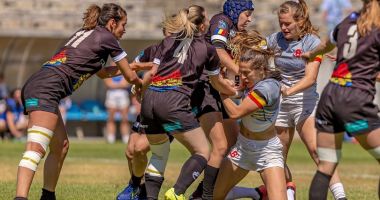 Stire din Sport : Rugby / Naţionala feminină de rugby în 7, înfrângeri pe linie în turneul de la Lisabona