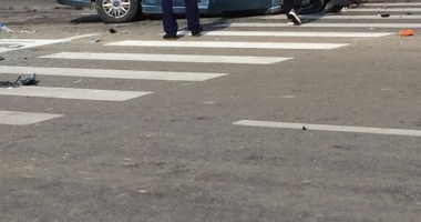 GALERIE FOTO-VIDEO / GRAV ACCIDENT RUTIER LA CONSTANȚA. MAI MULTE VICTIME ÎNCARCERATE! UPDATE - 5