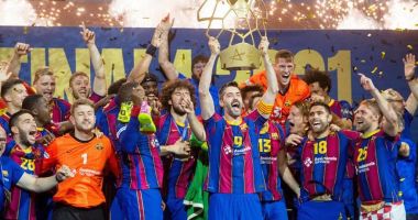 Stire din Sport : Handbal / FC Barcelona a câştigat, pentru a zecea oară, Liga Campionilor