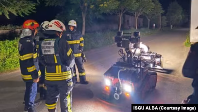 Incendiu în hala cu muniţie a Fabricii de arme Cugir. Autorităţile au emis mesaj RO-ALERT