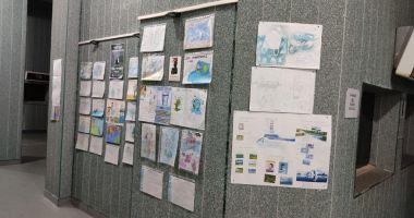 GALERIE FOTO. La Acvariul din Constanța sunt expuse lucrări ale elevilor Școlii „Viceamiral Ioan Murgescu” - 2