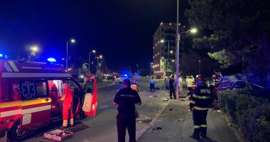 ACCIDENT GRAV! MAȘINI FĂCUTE PRAF ȘI OAMENI AJUNȘI ÎN SPITAL! - 1