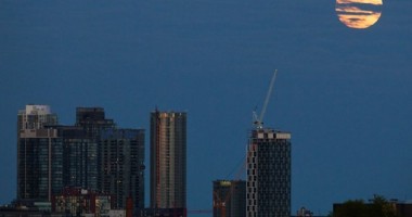 IMAGINI SPECTACULOASE: Cum s-a văzut Super Luna - 4
