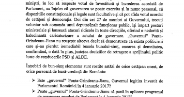 Moțiunea de cenzură, finalizată. Iată textul - 3