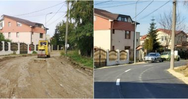 Strada Zeno Vancea, din cartierul Compozitorilor, asfaltată pe o porțiune de 110 metri - 2