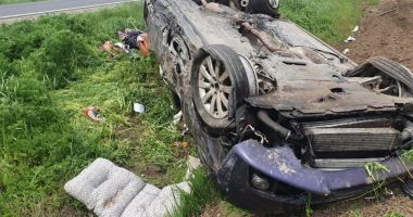 ACCIDENT GRAV ÎN PRIMA ZI DE PAȘTE. Un copil și mama lui au ajuns la spital! - 1
