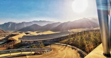 Olimpism / Lotul olimpic de sanie, antrenamente la Yanqing, pe pârtia „dragon”! - 2