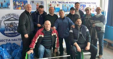 Antrenorul Angheluş Beşleagă, comemorat la sala de haltere a LPS Constanţa - 2