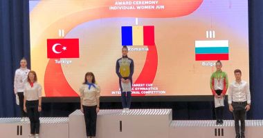 "Aerobici de aur"! Daria Mihaiu şi Daniel Ţavoc, victorii de senzaţie la Bucharest Cup - 2