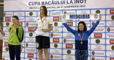 Nataţie / Recorduri personale corectate! Înotătorii de la CS Medgidia, remarcaţi la Cupa Bacăului - 2