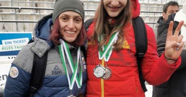 Argint şi bronz pentru Andreea Grecu, la etapele de Cupă a Europei de la Altenberg - 2