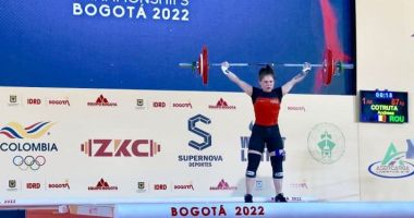Haltere / Andreea Cotruţa, pe locul patru la Campionatele Mondiale de la Bogota - 2