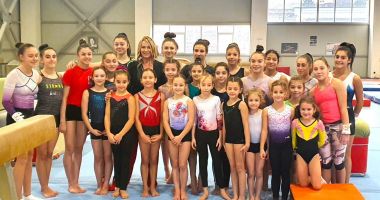 Olimpism / Nadia Comăneci, în vizită la Casa Olimpică. Inspiraţie şi motivaţie pentru tinerele gimnaste - 2
