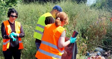 Acțiune de ecologizare a rețelei feroviare, la nivelul SRCF Constanța - 2