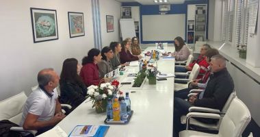O delegaţie a Sindicatului Liber al Navaliştilor, în vizită la şantierele Vard Brăila şi Damen Galaţi - 4