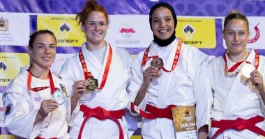 Khrystyna Bondar şi Volha Maleyka, de la CSM Constanţa, vicecampioane mondiale la sambo pe plajă - 2