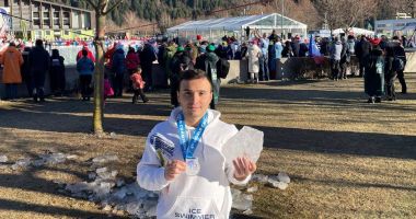 Cristian Tranulea, medaliat cu argint la Mondialele de înot în ape îngheţate - 2