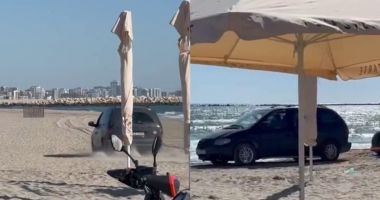 Stire din Eveniment : Oficial de la IPJ! Șoferița care a încurcat plaja din Mamaia cu Desert Safari se afla în mașină cu doi minori
