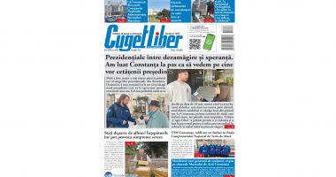 Stire din Actualitate : Nu ratați ediția de VINERI, 2 MAI  a ziarului CUGET LIBER, cel mai longeviv cotidian din Cosntanța!