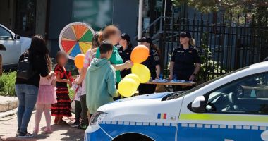 Copiii din Lumina, împreună cu polițiștii constănțeni, lecții importante despre viață - 4