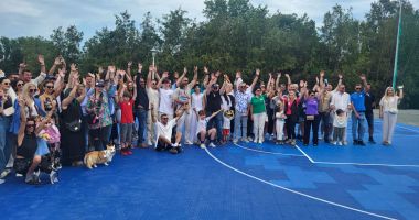 Liber la mișcare! Asociaţia „Constanța Restart” a inaugurat terenurile de sport de la Palatul Copiilor - 9