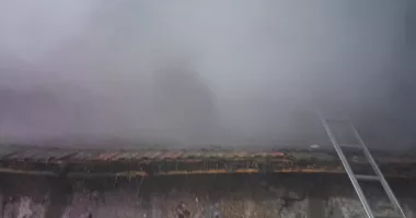 UPDATE Incendiu la un saivan din Medgidia. A fost găsită o persoană carbonizată - 3