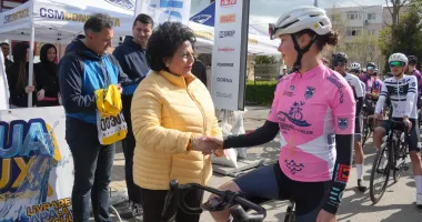 Turul Dobrogei la Ciclism 2026 a început la Cumpăna. Sute de sportivi au luat startul în prima etapă - 2