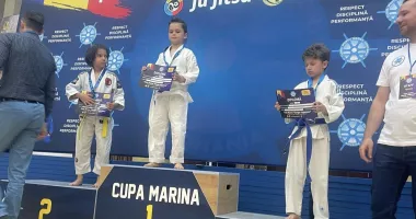 Stire din Sport : Campion național la doar 7 ani! Un elev din Cumpăna a cucerit aurul la Campionatul Național de Ju-Jitsu