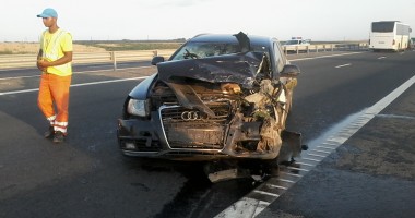 GALERIE FOTO / Accident rutier GRAV pe A4. Șapte victime, dintre care trei copii - 14