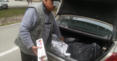Stire din Eveniment : 25.000 de țigarete de contrabandă, confiscate în Constanța