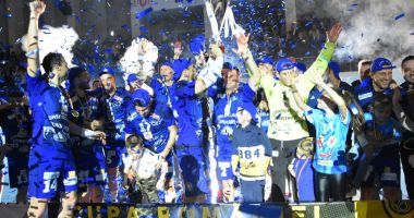 GALERIE FOTO / HC Dobrogea Sud A CÂȘTIGAT CUPA ROMÂNIEI la handbal masculin. Scor final 23-21 - 2