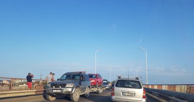 Accident rutier pe podul Năvodari. Se circulă bară la bară - 2