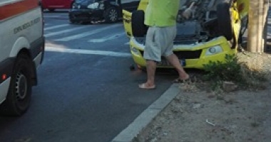 GALERIE FOTO / ACCIDENT RUTIER GRAV pe strada Nicolae Iorga - 2