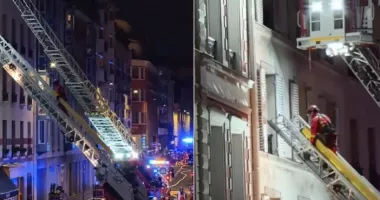 Stire din Actualitate : Un apartament s-a prăbușit peste cel de dedesubt în timpul unei petreceri