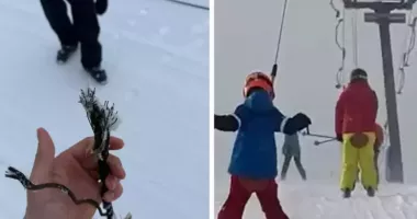 Stire din Eveniment : Momente de groază pe pârtie. Un cablu de teleschi s-a rupt, doi copii au fost răniți