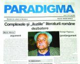Stire din Cultură-Educație : Declarații de nemurire pentru Marin Mincu în noul număr al revistei "Paradigma"