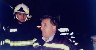 GALERIE FOTO / DETALII de la INCENDIUL VIOLENT din Șantierul Midia - 3