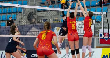 Volei / România firavă! Tricolorele U16, înfrângeri pe linie la Campionatul European