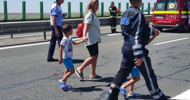 DOVADĂ DE OMENIE ÎN CEL MAI MARE CARAMBOL DIN ROMÂNIA, de pe Autostrada Soarelui - 2