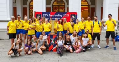 Volei / A început Turul Trofeului European Volleyball. Tricolorele, întâlnire cu suporterii